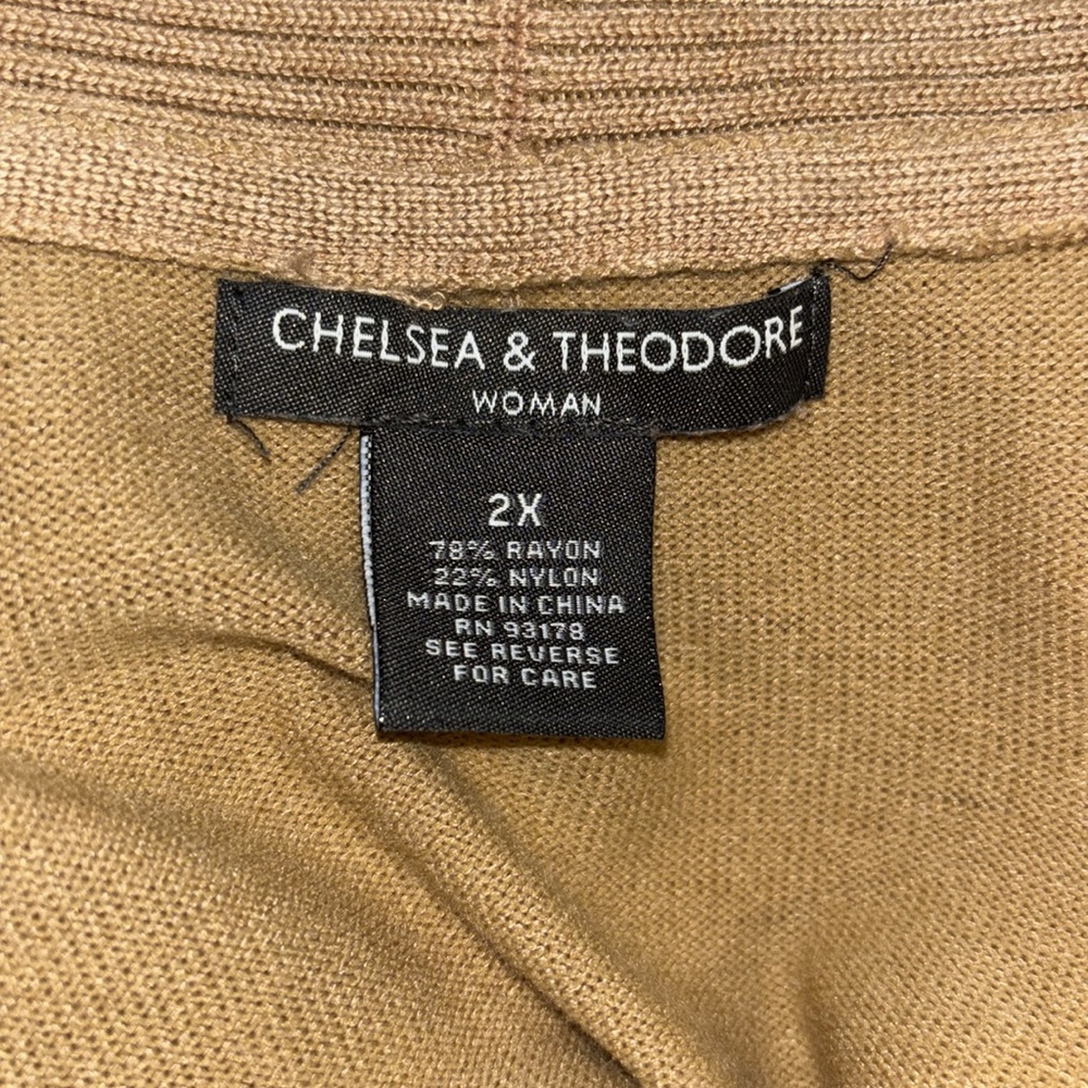 Chelsea & Theodore Cardigan size 2X - Picture 5 of 5